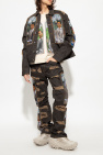 Who Decides War Pull&Bear Hoodie met Michelangelo-print in zachtgroen