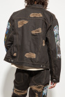 Who Decides War Pull&Bear Hoodie met Michelangelo-print in zachtgroen