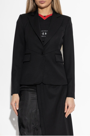 VETEMENTS Wollblazer mit doppelt geschlitztem Rückenteil