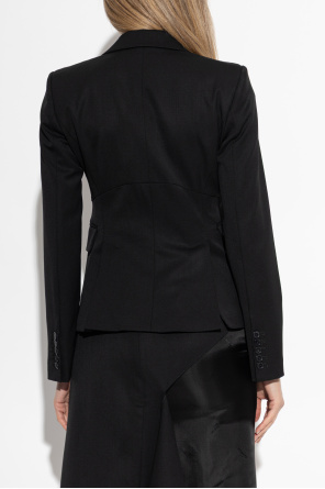 VETEMENTS Wollblazer mit doppelt geschlitztem Rückenteil