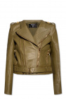Balmain GREEN Leather jacket