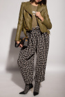 Balmain GREEN Leather jacket