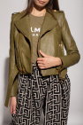 Balmain GREEN Leather jacket