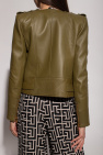 Balmain GREEN Leather jacket