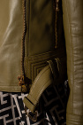 Balmain GREEN Leather jacket
