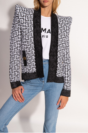 Balmain Monogrammed cardigan