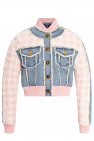 balmain CROPPED Denim jacket