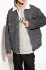 Junya Watanabe Comme des Garcons Denim jacket SCRIPT with collar