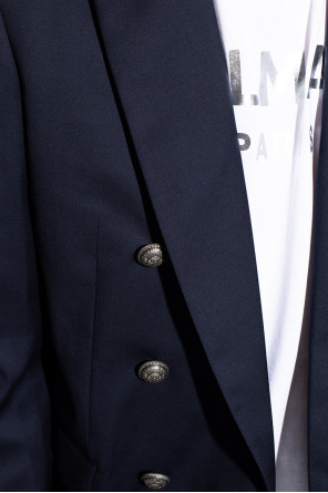 Balmain Balmain front tie long-length cardigan
