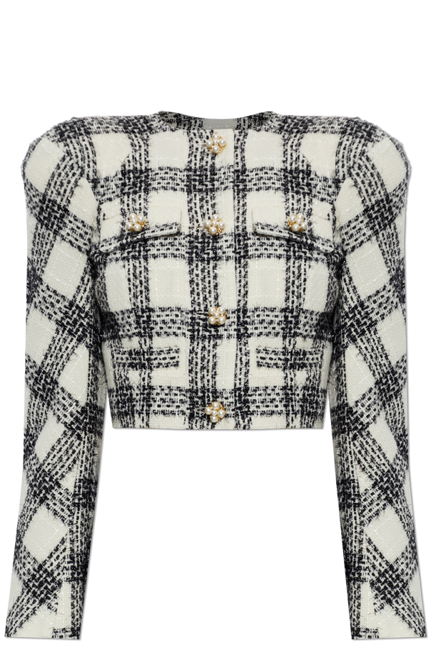 Tweed blazer with lurex thread od VETEMENTS