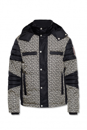 Balmain button-embossed knitted cardigan
