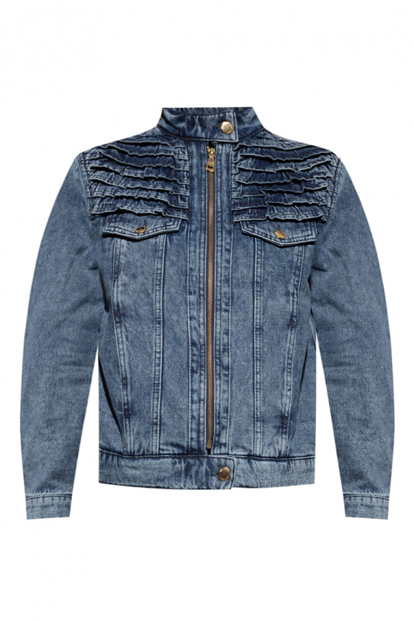Womens Clothing Jackets Jean and denim jackets Love Moschino Denim Outerwear in Blue 