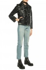 Zadig & Voltaire Printed leather jacket