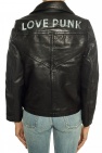 Zadig & Voltaire Printed leather jacket