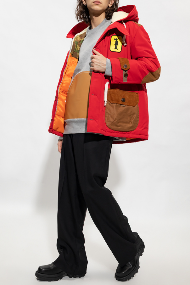 Junya Watanabe Comme des Garçons Logo-patched jacket