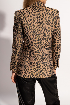 Zadig & Voltaire Leopard-print blazer