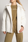 Proenza Schouler White Label frayed edges knitted top Fur coat