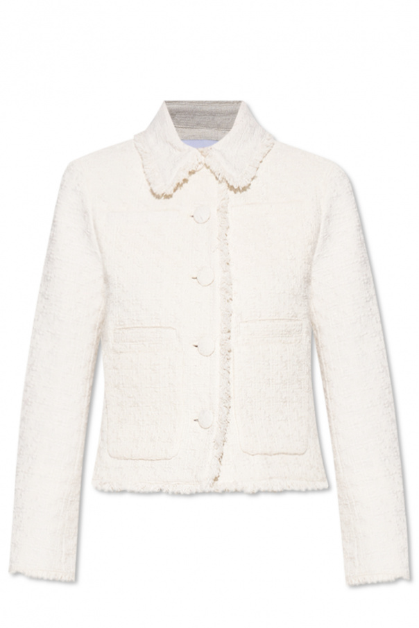 Proenza Schouler White Label Tweed jacket with collar
