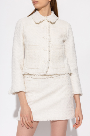 Proenza Schouler White Label Tweed jacket with collar