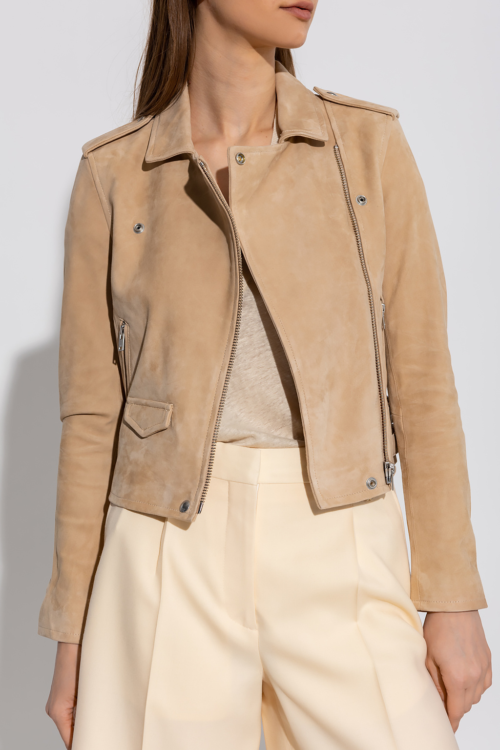 Iro ‘Ashley’ suede jacket