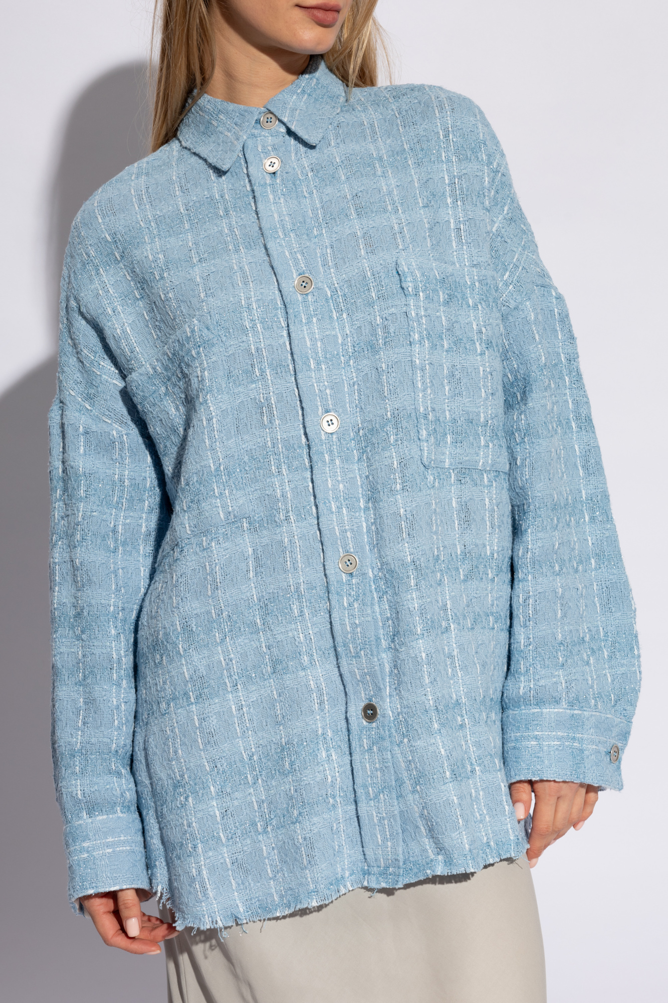 Iro Tweed ‘Zennae’ Stretch shirt