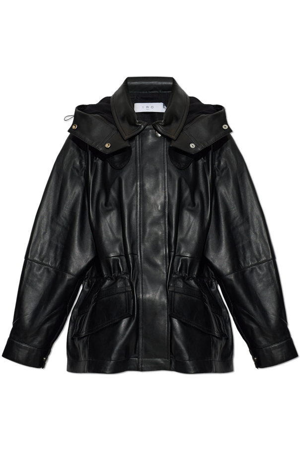 ‘Groove’ leather jacket od Iro