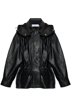 ‘Groove’ leather jacket