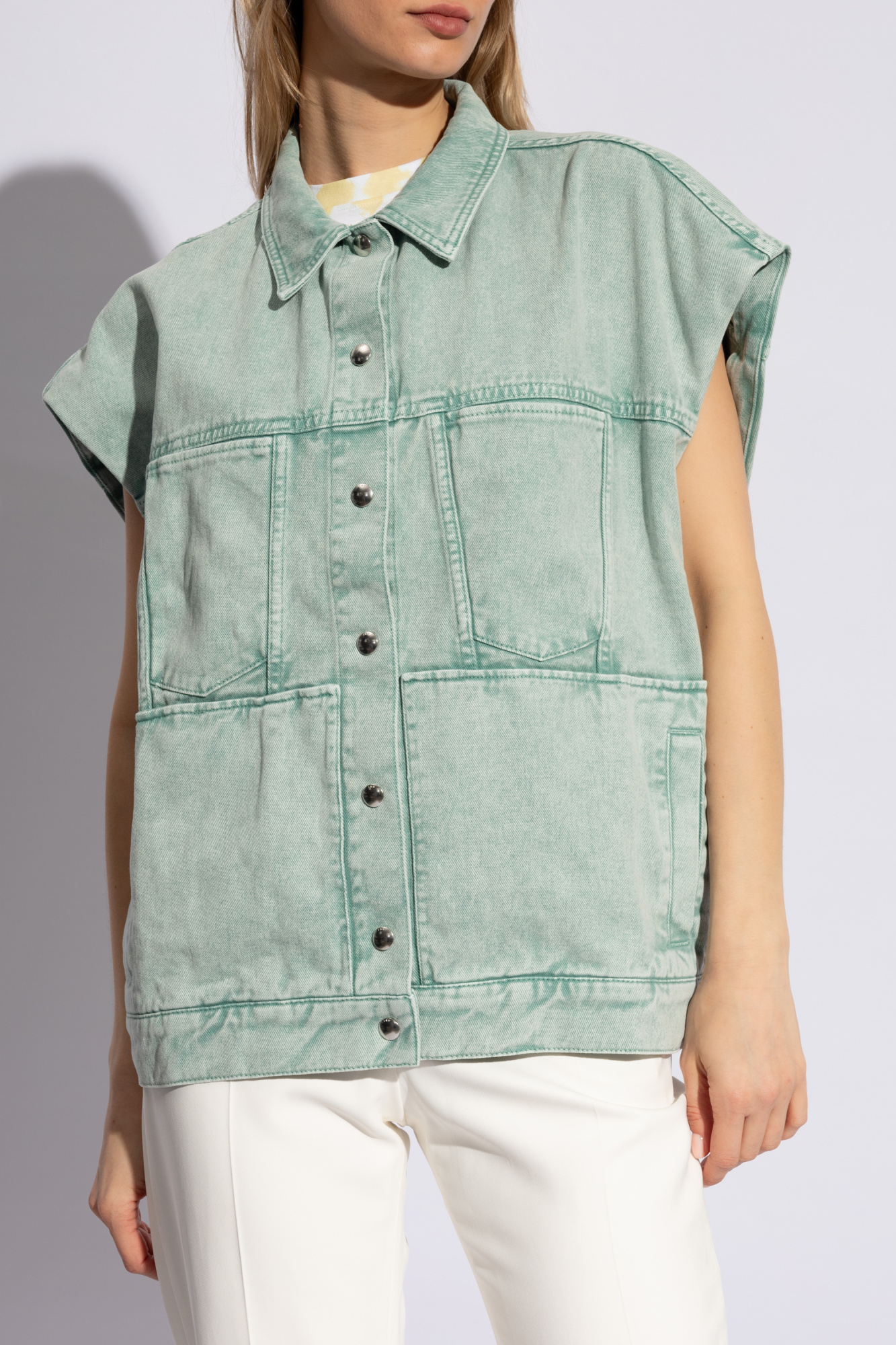 Iro Denim Vest 'Wally'