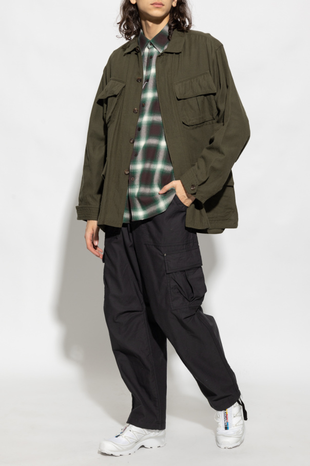 White Mountaineering Amen Jacket with pockets