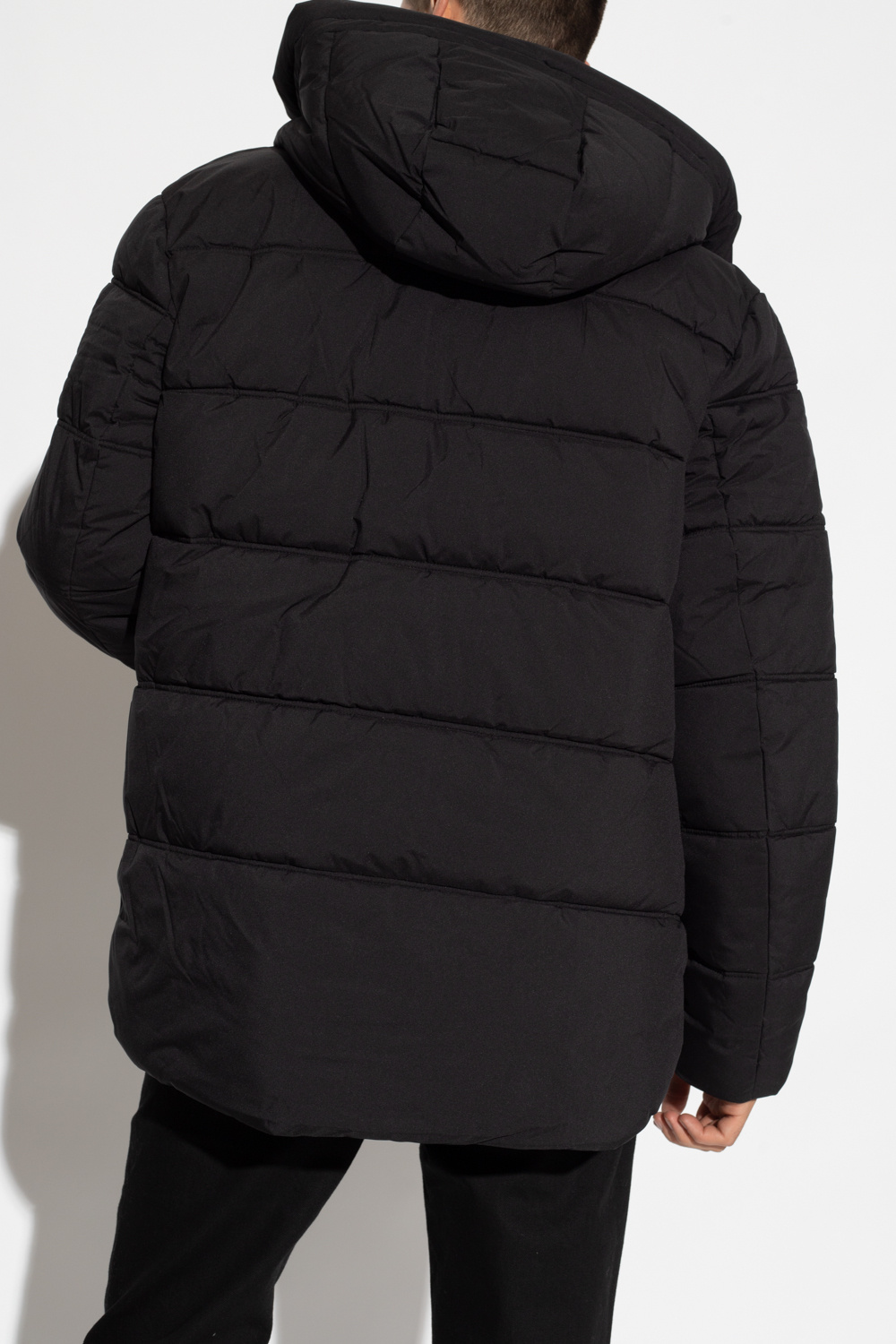 Zadig & Voltaire ‘Bow’ hooded puffer jacket