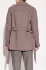 A.P.C. BROWN ‘Woani’ short coat