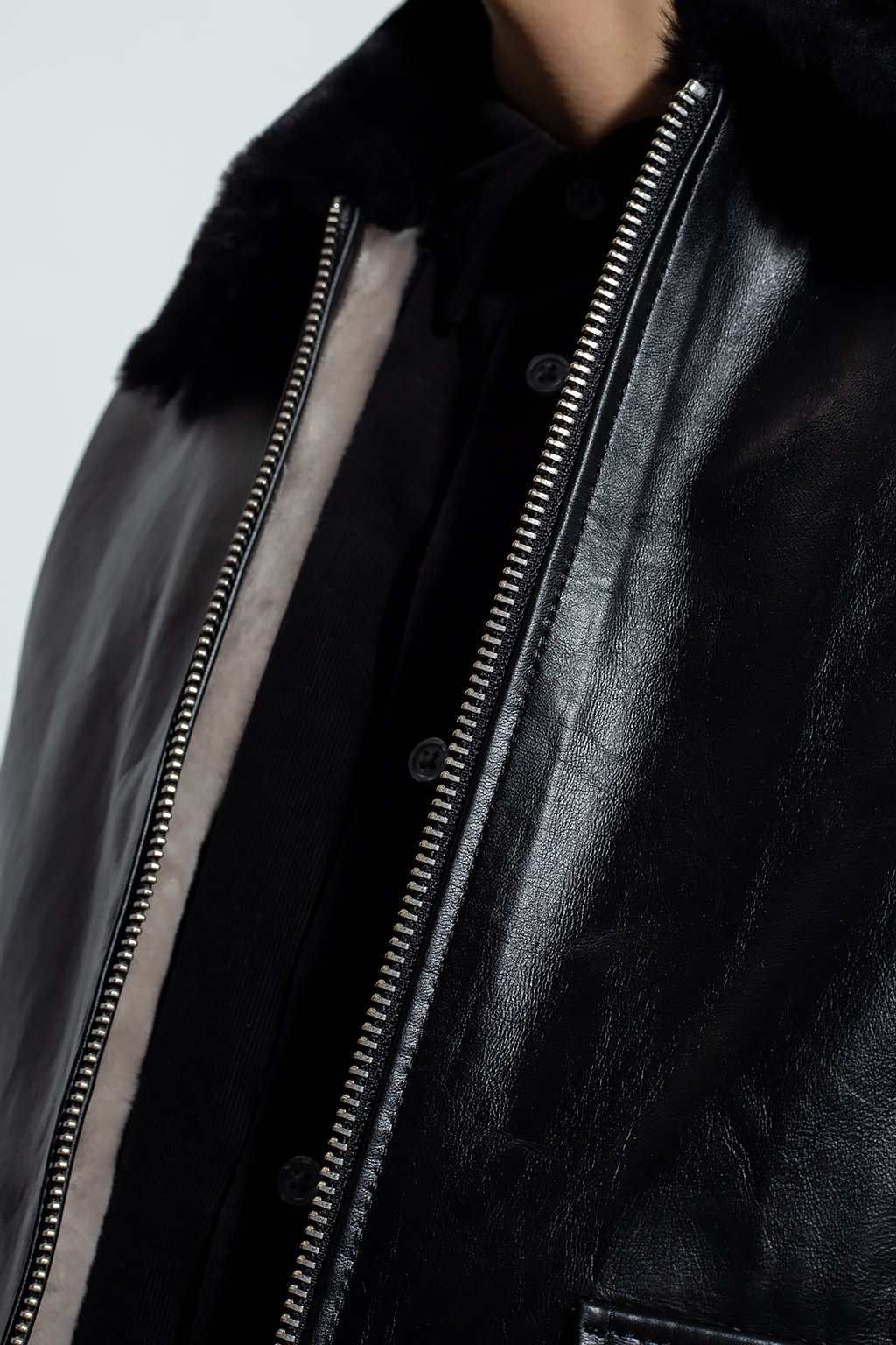 AllSaints ‘Worgan’ leather jacket