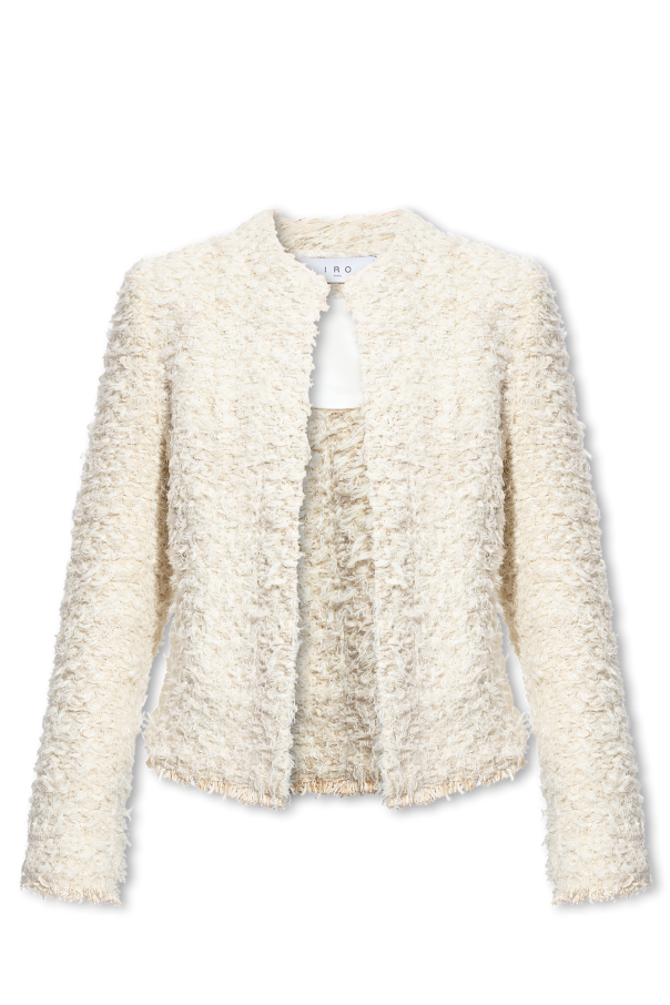 Iro ‘Sanea’ textured jacket