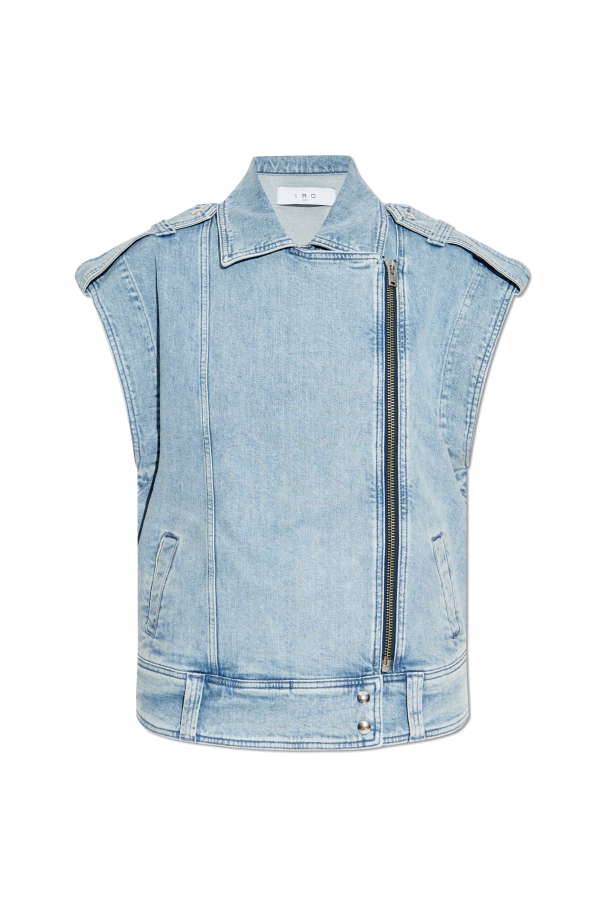 Iro Denim vest Ynesa