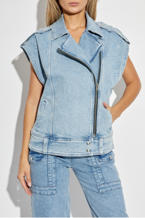 Iro Denim vest Ynesa