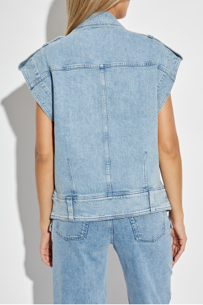 Iro Denim vest Ynesa