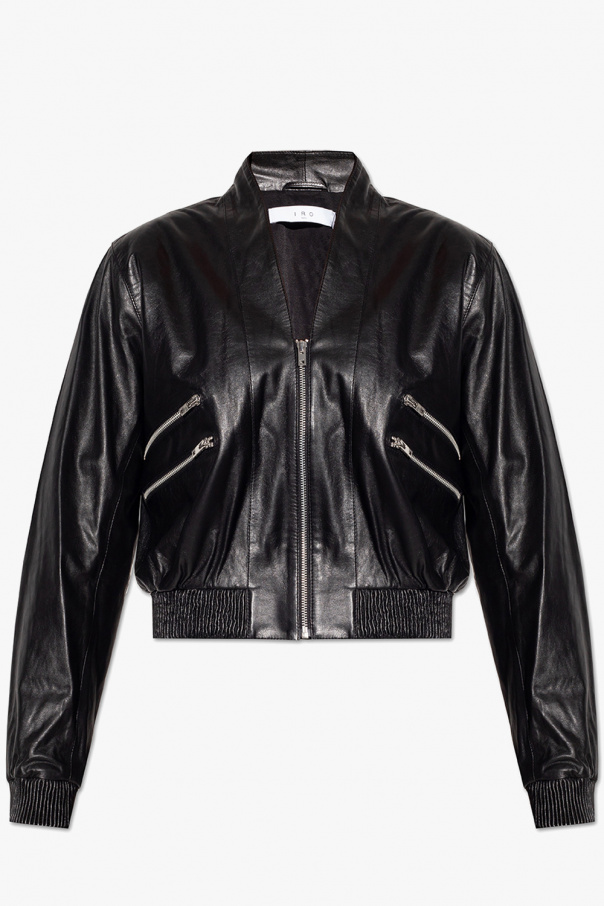 Iro ‘Brita’ leather this jacket