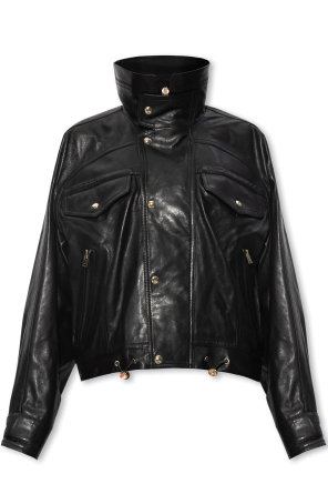 Fendi x K-Way® perforated hooded jacket