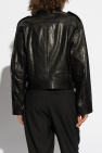 Iro BLACK Leather jacket Dahla