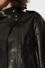 Iro BLACK Leather jacket Dahla