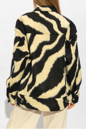 Iro ‘Edwina’ jacket with animal motif