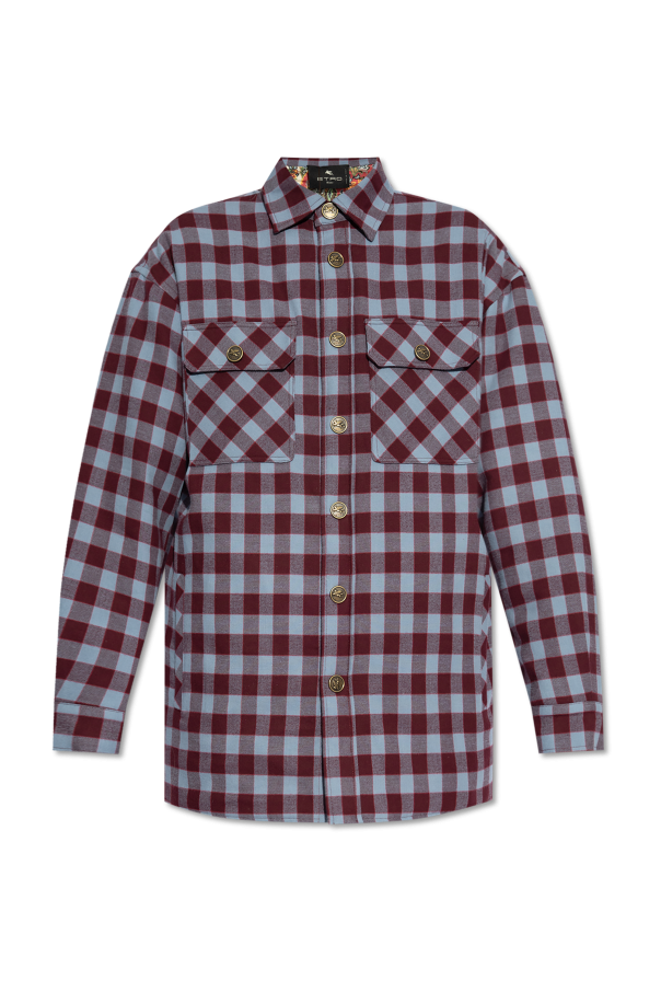 Etro Checkered Pattern Shirt