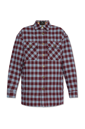 Checkered pattern shirt od Etro