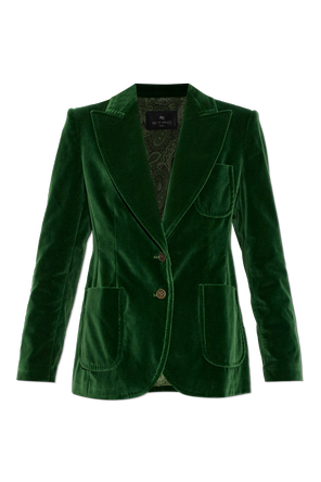 Velvet blazer