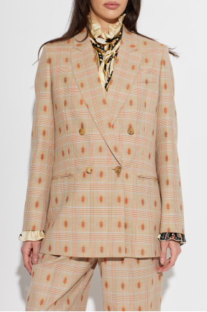 Etro Wool double-breasted blazer