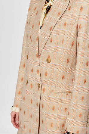 Etro Wool double-breasted blazer