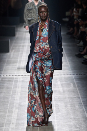 Etro Loose-fitting denim blazer