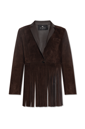 Leather jacket od Etro