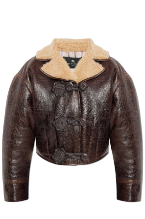 Kurze Jacke mit Fell