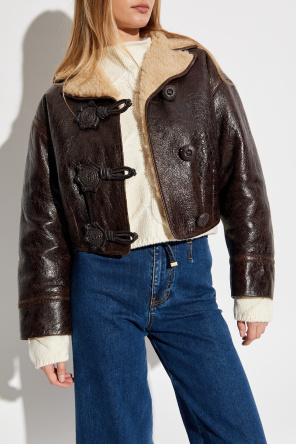 Etro Chaqueta corta con piel